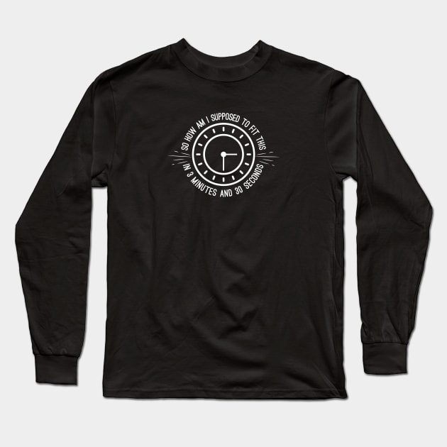 Three-Thirty Long Sleeve T-Shirt by usernate